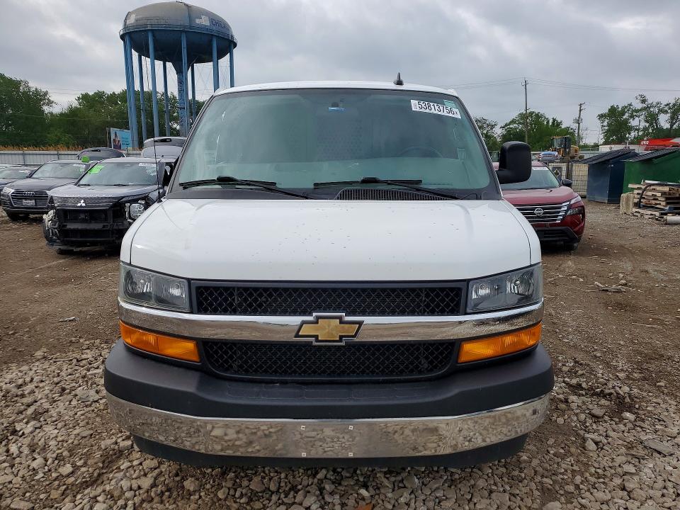 2023 Chevrolet Express VIN 1GCWGAFPXP1160309 COPART salvage auction — FRONT END, Il - Salvage Certificate, sold $11,400 on 2026-08-26 (photo 5)