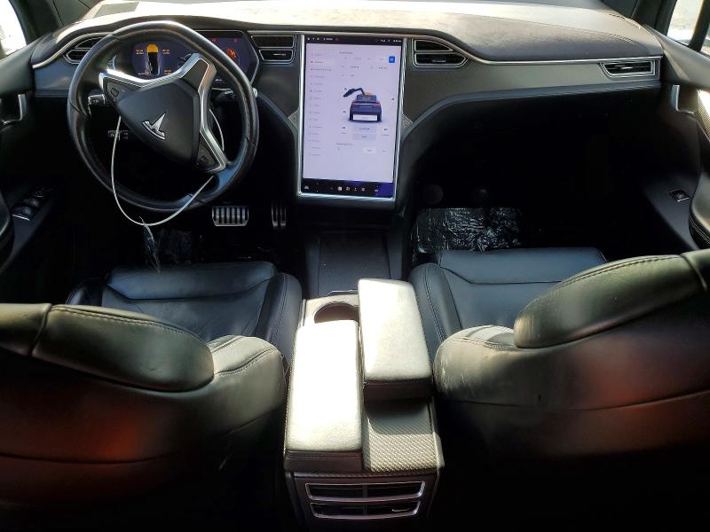 2017 Tesla Model x VIN 5YJXCDE29HF052215 COPART salvage auction — FRONT END, Fl - Certificate Of Title (P), sold $9,300 on 2026-07-21 (photo 8)