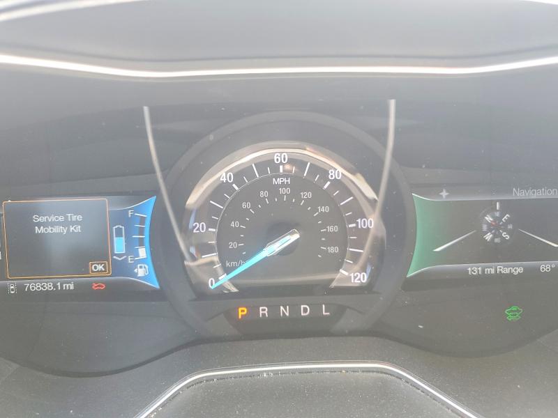 2016 Ford Fusion VIN 3FA6P0SU0GR134657 COPART salvage auction — SIDE, Ca - Salvage Certificate, sold $4,600 on 2026-07-24 (photo 9)