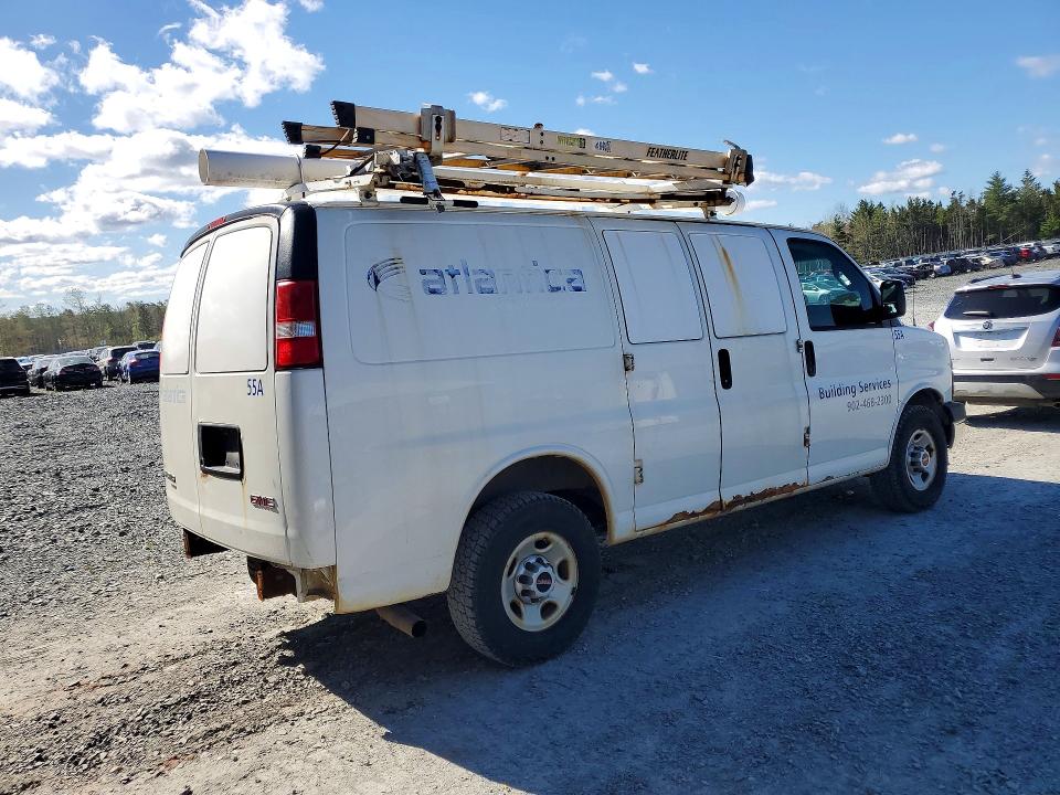 2016 Gmc Savana VIN 1GTW7AFF3G1327293 COPART salvage auction — REAR END, Ns - Salvage Title, sold $525 on 2026-07-09 (photo 3)