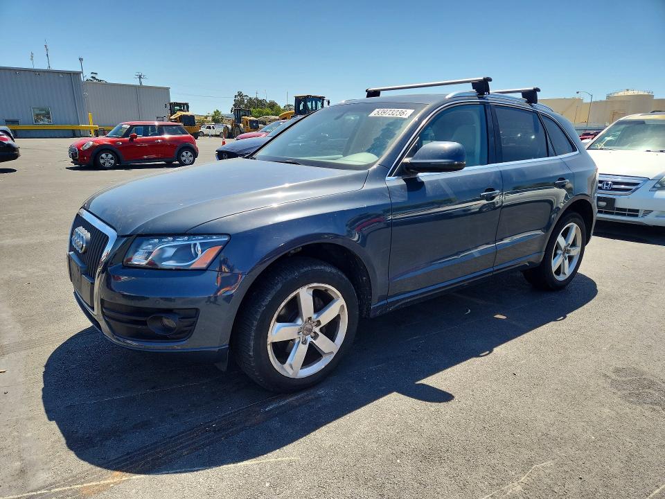 2011 Audi Q5 VIN WA1LFAFP4BA086233 COPART salvage auction — MECHANICAL, CA - DIS/DLR/EXP APP FOR DUP CLEAN, sold $225 on 2026-07-27 (photo 1)