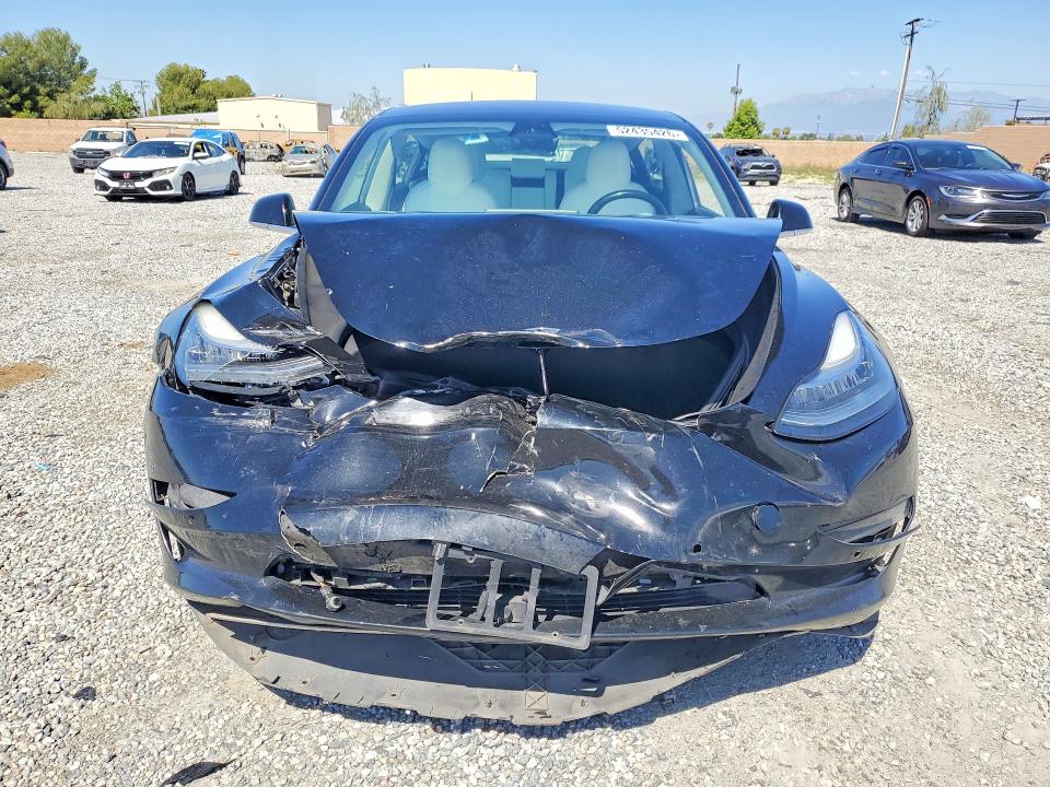 2018 Tesla Model 3 VIN 5YJ3E1EB4JF085801 COPART salvage auction — FRONT END, Ca - Salvage Certificate, sold $4,000 on 2026-07-15 (photo 5)