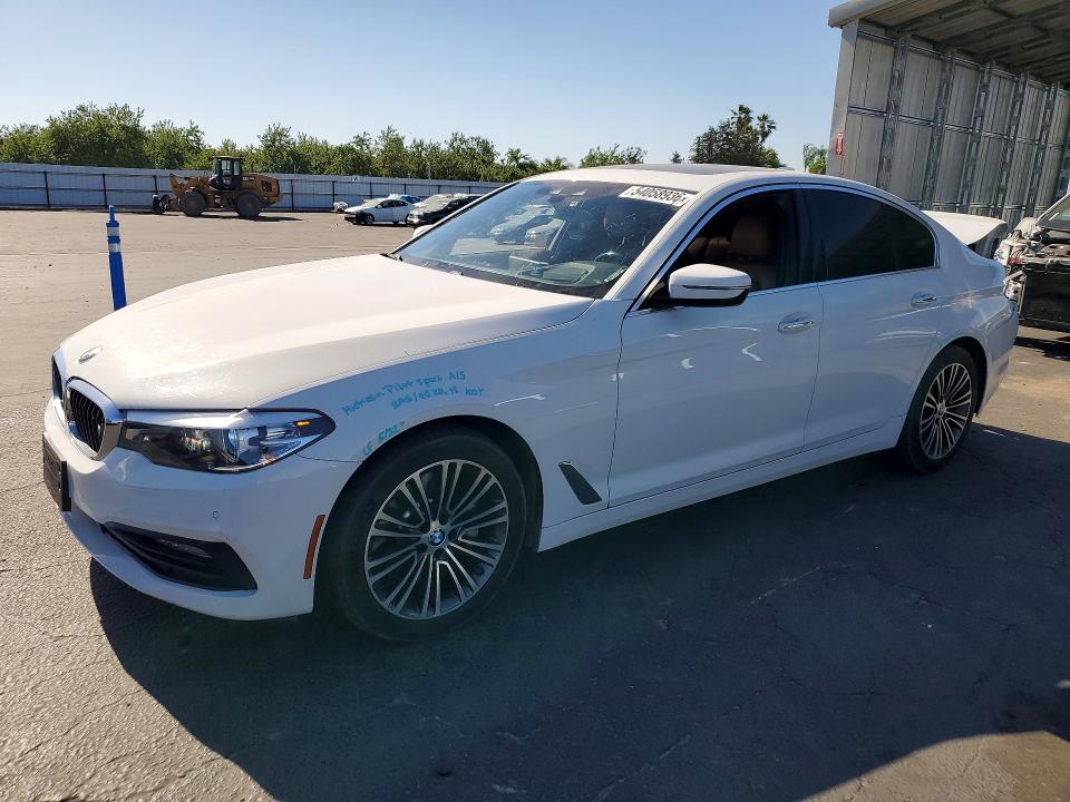 2018 BMW 5er VIN WBAJE5C58JWA97277 COPART salvage auction — REAR END, Ca - Salvage Certificate, sold $10,500 on 2026-07-20 (photo 1)
