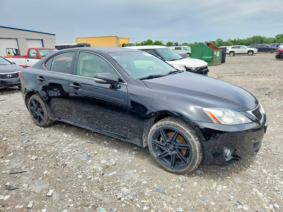 2011 Lexus Is VIN JTHCF5C2XB2035270 COPART salvage auction — HAIL, Il - Salvage Certificate, sold $1,400 on 2026-07-08 (photo 4)