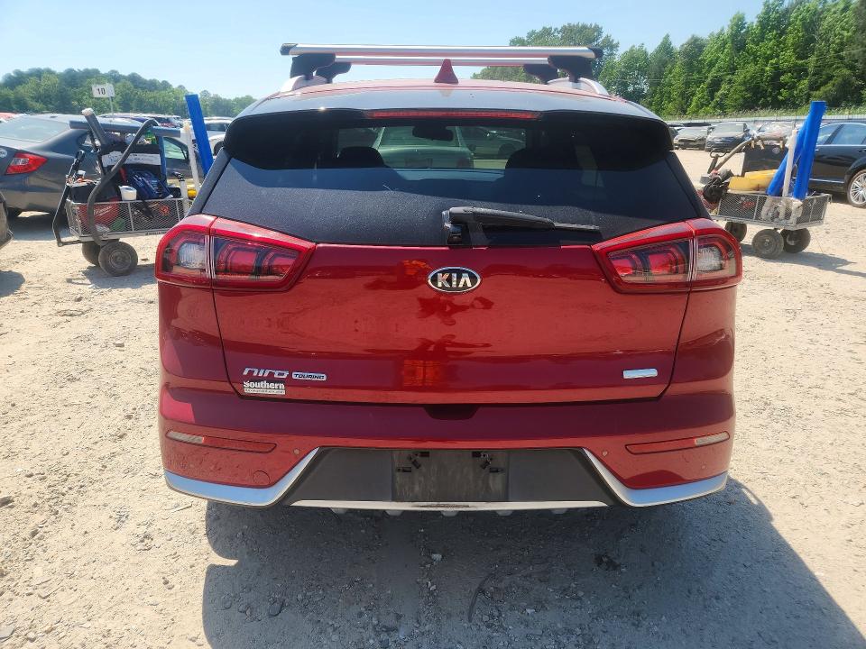 2017 Kia Niro VIN KNDCE3LC6H5049076 COPART salvage auction — FRONT END, Va - Certificate Of Title, sold $600 on 2026-07-28 (photo 6)