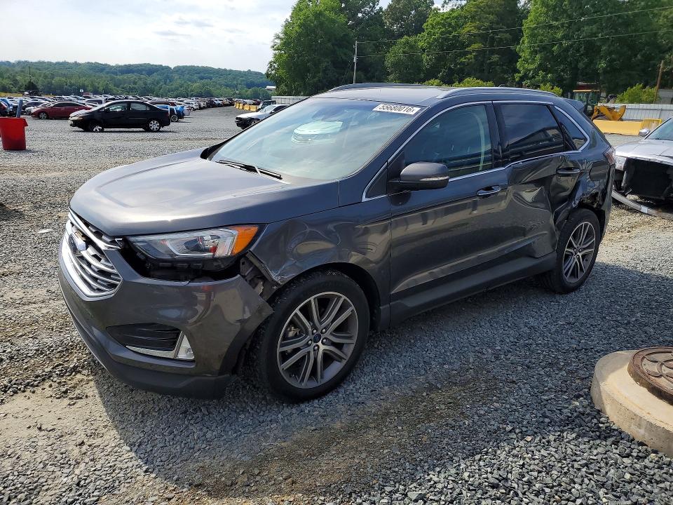 2020 Ford Edge VIN 2FMPK3K95LBB27931 COPART salvage auction — SIDE, Nc - Salvage Certificate Of Title, sold $3,300 on 2026-07-02 (photo 1)