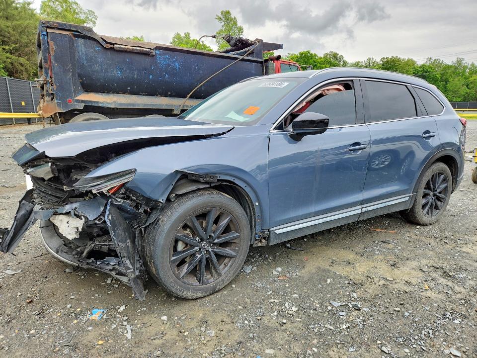 2022 Mazda Cx-9 VIN JM3TCBDY2N0616703 COPART salvage auction — FRONT END, Md - Cert Of Salvage > 75% Damage, sold $2,450 on 2026-07-28 (photo 1)