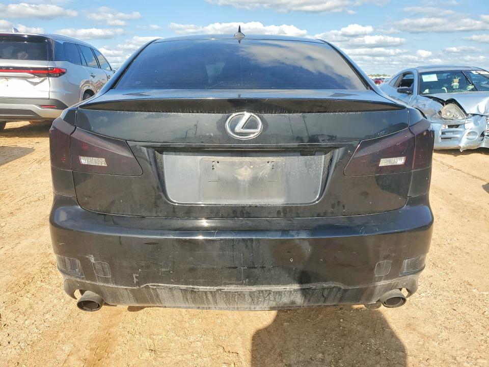 2007 Lexus Is VIN JTHBK262572046363 COPART salvage auction — FRONT END, Tx - Salvage Vehicle Title, sold $525 on 2026-07-09 (photo 6)