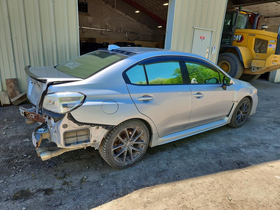 2016 Subaru Wrx VIN JF1VA1E69G9826329 COPART salvage auction — REAR END, Vt - Cert Of Title-Salvage Vehicle, sold $250 on 2026-07-13 (photo 3)