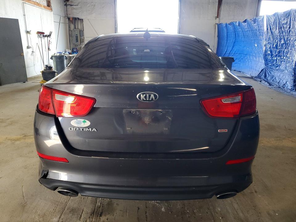 2015 Kia Optima VIN KNAGM4A72F5626308 COPART salvage auction — FRONT END, KY - CERTIFICATE OF TITLE, sold $275 on 2026-07-09 (photo 6)