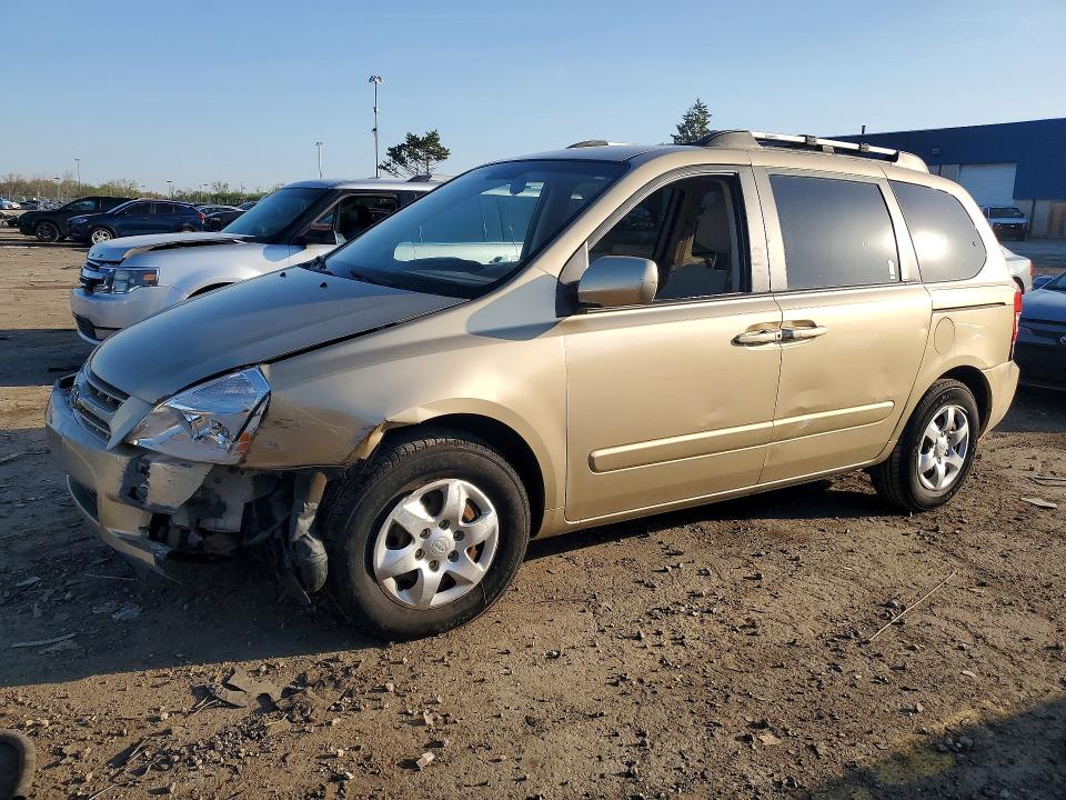 2008 Kia SEDONA VIN KNDMB133486254035 — COPART salvage auction photo