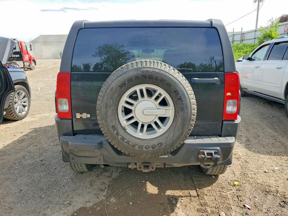 2008 Hummer H3 VIN 5GTEN13E388168418 COPART salvage auction — FRONT END, Mi - Dealer Only Clean Title, sold $750 on 2026-07-22 (photo 6)
