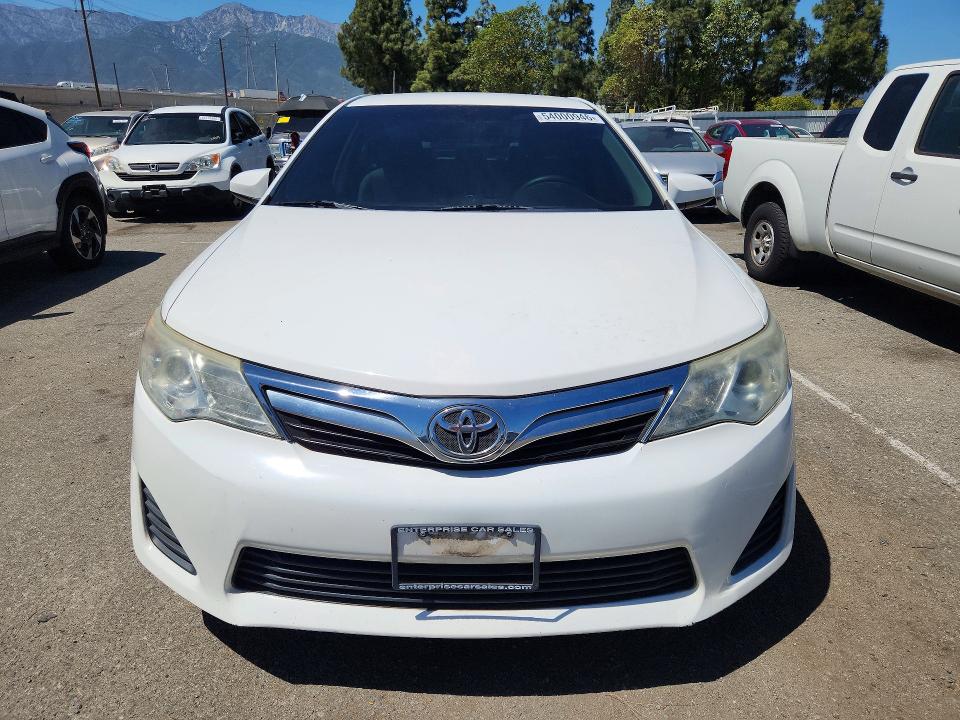 2014 Toyota Camry VIN 4T4BF1FK0ER434541 COPART salvage auction — REAR END, Ca - Salvage Certificate, sold $2,300 on 2026-07-02 (photo 5)
