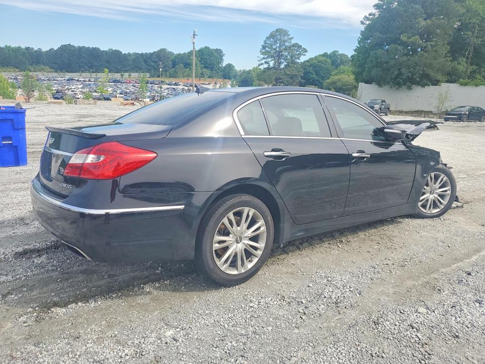2014 Hyundai VIN KMHGC4DD4EU263260 COPART salvage auction — FRONT END, Ga - Cert Of Title-Salvage, sold $400 on 2026-07-27 (photo 3)