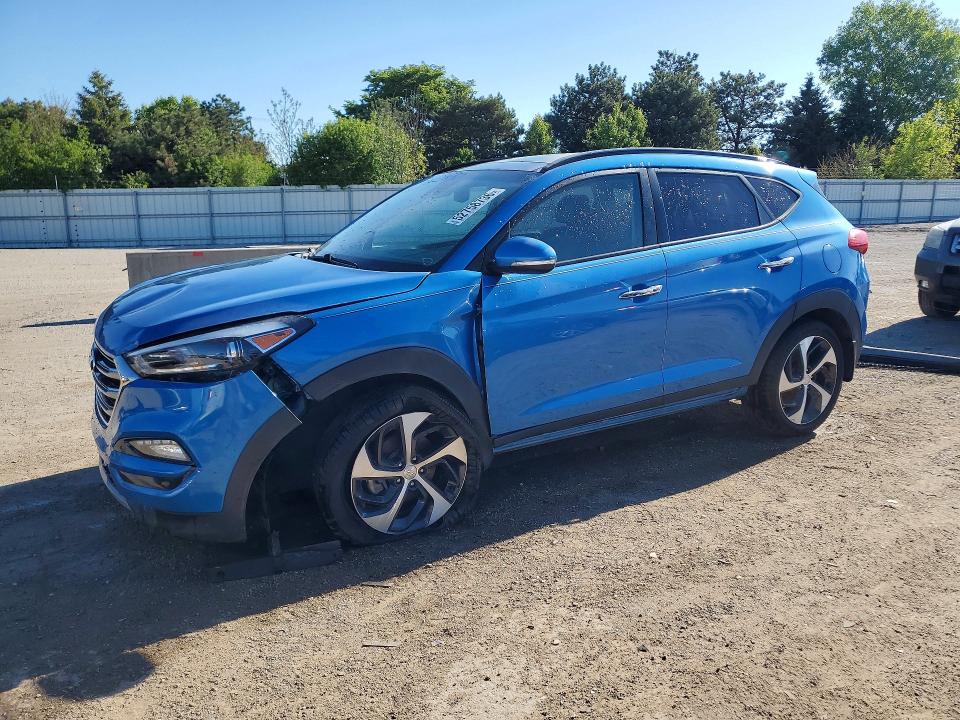 2017 Hyundai Tucson VIN KM8J3CA20HU577351 COPART salvage auction — FRONT END, Il - Salvage Certificate, sold $3,000 on 2026-07-28 (photo 1)