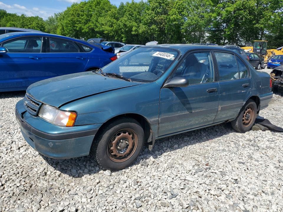 1994 Toyota Tercel VIN JT2EL43T4R0433384 COPART salvage auction — FRONT END, Co - Bill Of Sale-Parts Only, sold $375 on 2026-07-30 (photo 1)