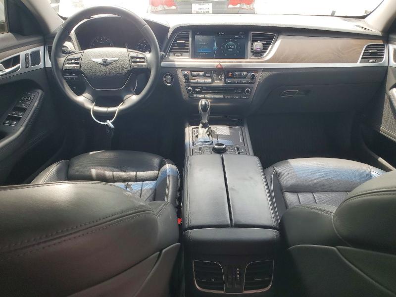 2015 Hyundai Genesis VIN KMHGN4JE9FU091879 COPART salvage auction — FRONT END, Mo - Salvage Certificate Of Title, sold $4,250 on 2026-07-24 (photo 8)