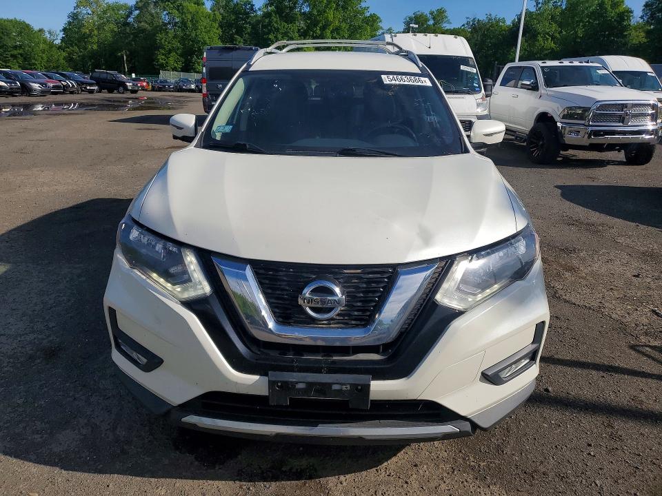 2017 Nissan Rogue VIN KNMAT2MV7HP502598 COPART salvage auction — MECHANICAL, MA - CERTIFICATE OF TITLE, sold $2,050 on 2026-07-21 (photo 5)