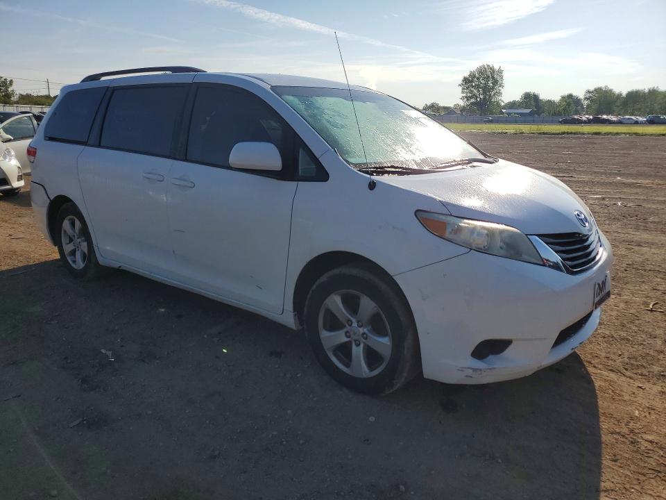 2011 Toyota Sienna VIN 5TDKK3DC1BS050480 COPART salvage auction — SIDE, Oh - Cert Of Title-Salvage, sold $80 on 2026-07-23 (photo 4)