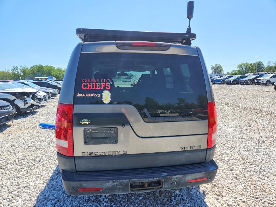 2008 Land rover Lr3 VIN SALAG25408A463942 COPART salvage auction — FRONT END, MO - SALVAGE CERTIFICATE OF TITLE, sold $275 on 2026-07-27 (photo 6)