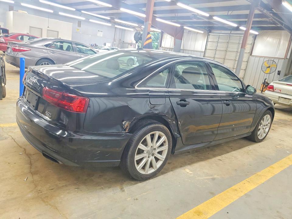 2016 Audi A6 VIN WAUFFAFCXGN065027 COPART salvage auction — FRAME DAMAGE, Nc - Dlr Only-Clean/Over 25% Damage, sold $3,900 on 2026-07-29 (photo 3)