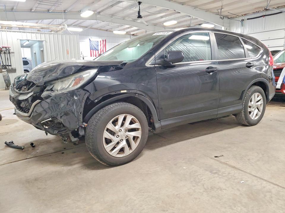 2015 Honda Cr-v VIN 2HKRM4H54FH622356 COPART salvage auction — FRONT END, Oh - Cert Of Title-Salvage, sold $2,150 on 2026-07-02 (photo 1)