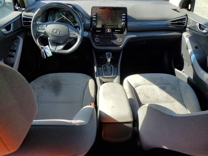 2022 Hyundai Ioniq VIN KMHC75LD9NU274183 COPART salvage auction — FRONT END, Ca - Salvage Certificate, sold $3,350 on 2026-07-07 (photo 8)