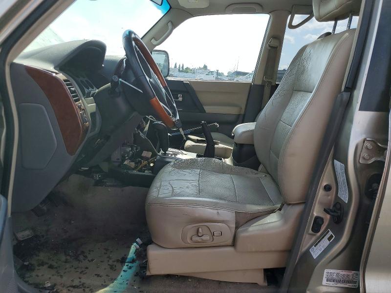 2004 Mitsubishi Montero VIN JA4MW51S04J009224 COPART salvage auction — REAR END, Ca - Dis/Dlr/Exp Only Clean Title, sold $375 on 2026-07-07 (photo 7)