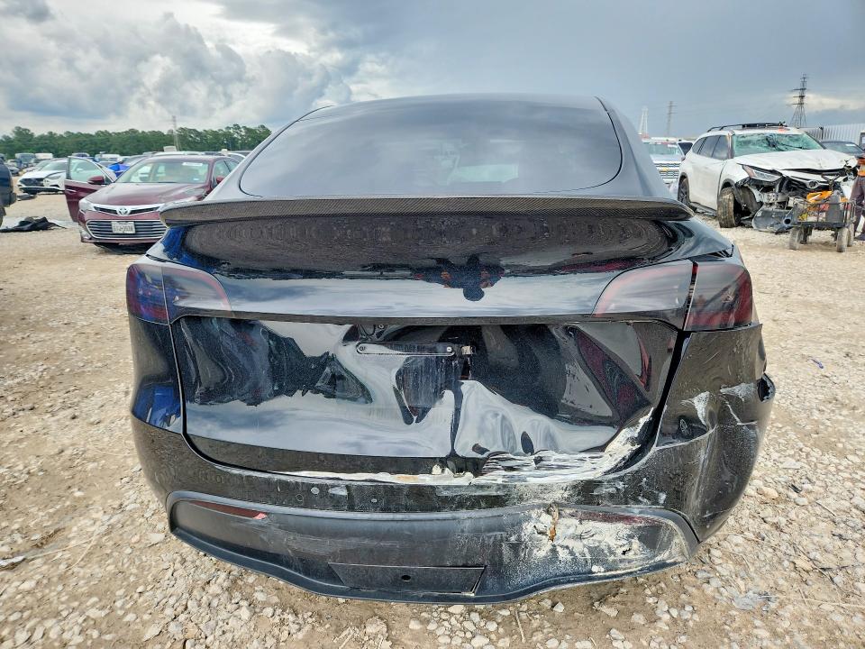 2021 Tesla Model y VIN 5YJYGDEF7MF202067 COPART salvage auction — FRONT END, Tx - Salvage Vehicle Title, sold $5,500 on 2026-07-31 (photo 6)