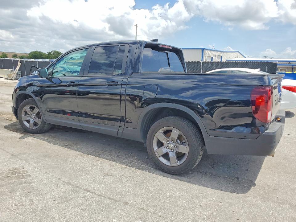 2024 Honda Ridgeline VIN 5FPYK3F67RB001968 COPART salvage auction — UNDERCARRIAGE, Fl - Cert Of Title Slvg Rebuildable, sold $13,400 on 2026-07-09 (photo 2)