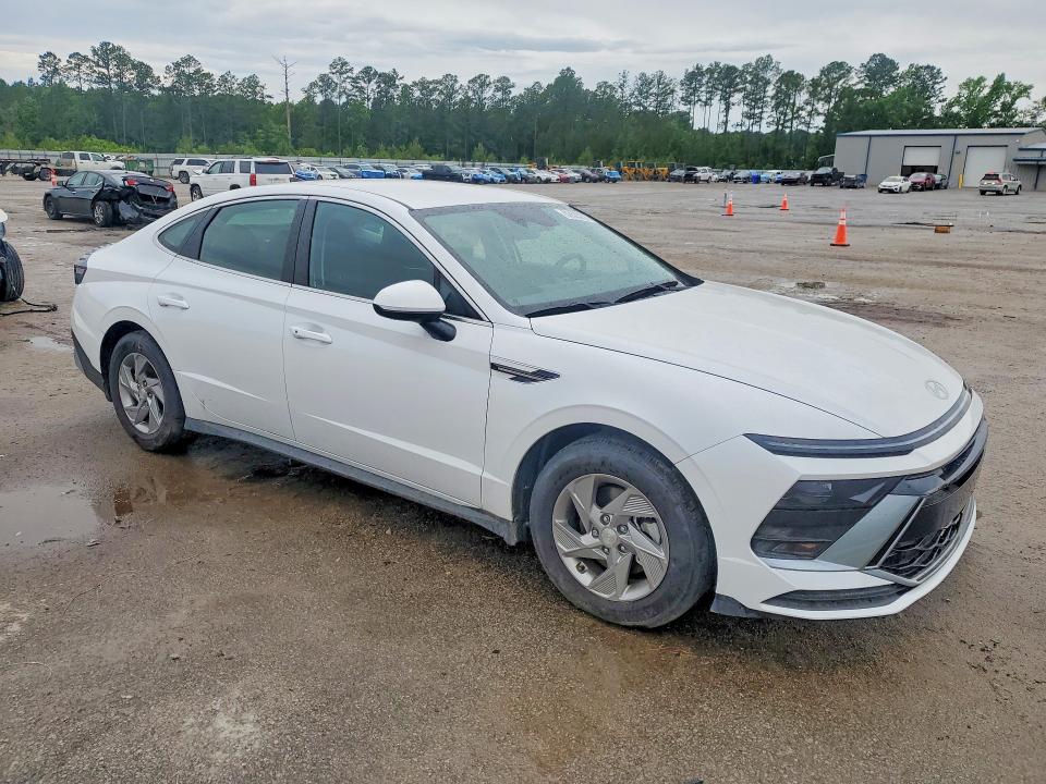 2025 Hyundai Sonata VIN KMHL24JA0SA498845 COPART salvage auction — FRONT END, Sc - Cert Of Title-Salvage, sold $9,100 on 2026-07-06 (photo 4)