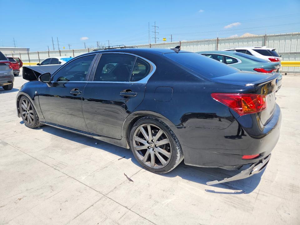 2013 Lexus Gs VIN JTHBE1BL8D5003825 COPART salvage auction — FRONT END, Tx - Salvage Vehicle Title, sold $175 on 2026-07-24 (photo 2)