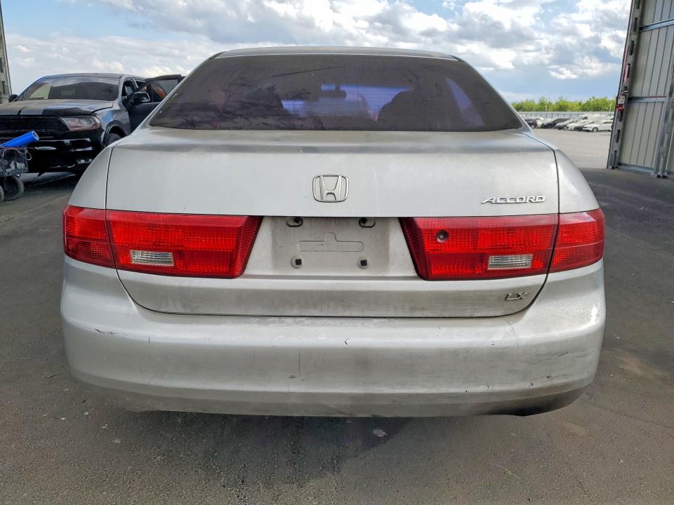 2005 Honda Accord VIN JHMCM564X5C005333 COPART salvage auction — SIDE, CA - SALVAGE CERTIFICATE, sold $350 on 2026-07-13 (photo 6)