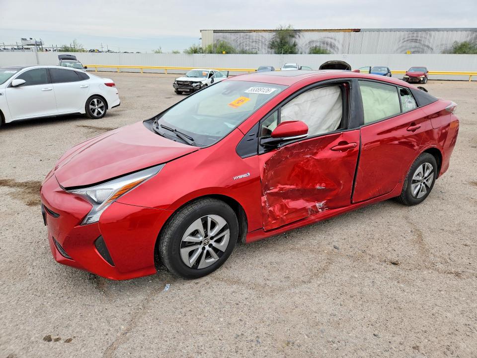 2016 Toyota Prius VIN JTDKARFU2G3502876 COPART salvage auction — SIDE, Az - Cert Of Title - Salvage, sold $3,150 on 2026-07-17 (photo 1)