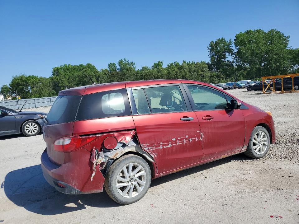 2013 Mazda 5 VIN JM1CW2BL5D0153588 COPART salvage auction — FRONT END, Ia - Cert Of Title-Salvage Title, sold $80 on 2026-07-10 (photo 3)