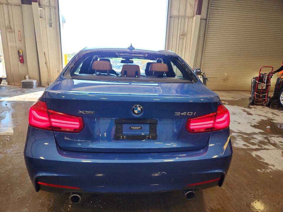 2016 BMW 3er VIN WBA8B7C57GK702616 COPART salvage auction — HAIL, WI - CERTIFICATE OF TITLE, sold $17,200 on 2026-08-31 (photo 6)