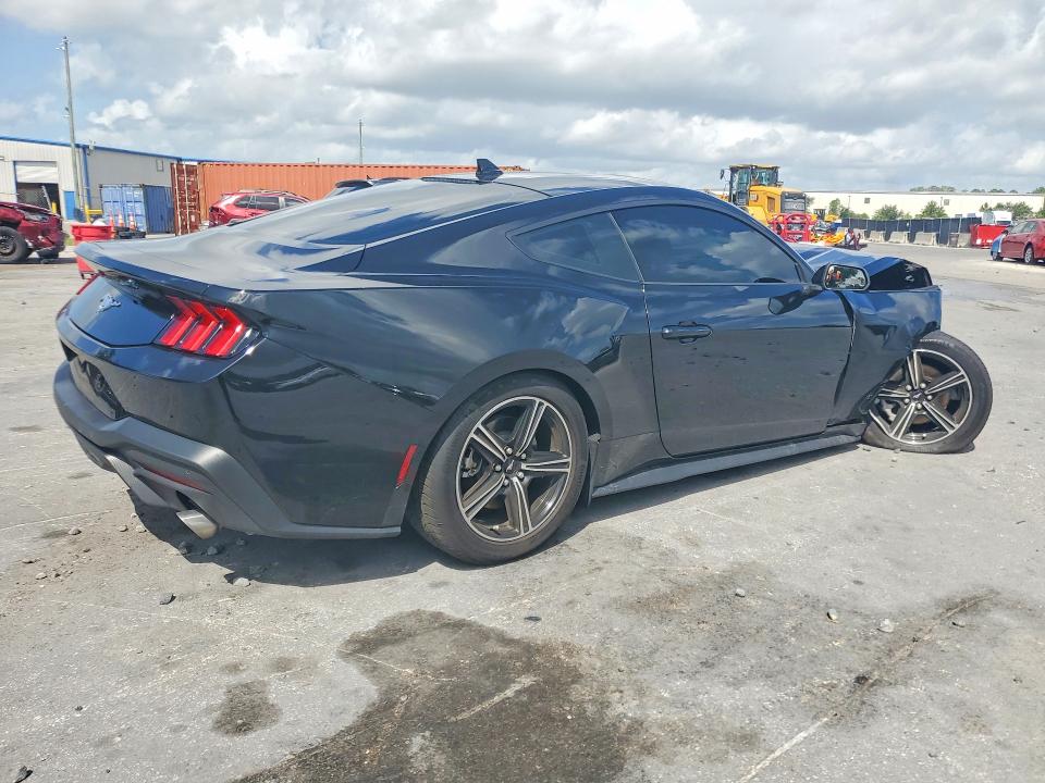 2025 Ford Mustang VIN 1FA6P8TH2S5122036 COPART salvage auction — FRONT END, Fl - Certificate Of Destruction, sold $4,250 on 2026-07-09 (photo 3)