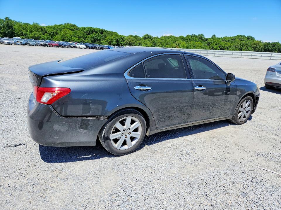 2007 Lexus ES VIN JTHBJ46G472076853 COPART salvage auction — FRONT END, Nc - Salvage Certificate Of Title, sold $750 on 2026-07-08 (photo 3)