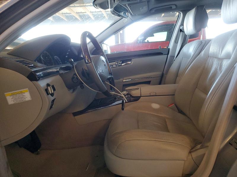 2012 Mercedes-benz S class VIN WDDNG8DB6CA450140 COPART salvage auction — FRONT END, Ca - Salvage Certificate, sold $8,000 on 2026-07-13 (photo 7)