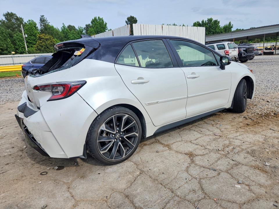 2021 Toyota Corolla VIN JTNC4MBE9M3120476 COPART salvage auction — REAR END, TN - SALVAGE CERTIFICATE, sold $5,200 on 2026-07-28 (photo 3)