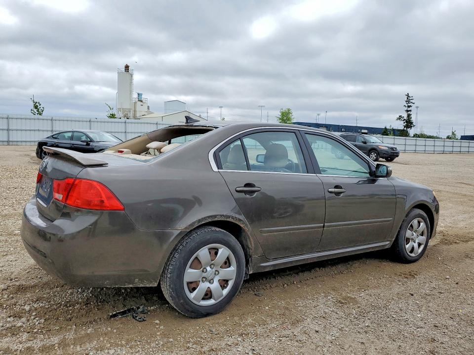 2010 Kia Optima VIN KNAGG4A8XA5452996 COPART salvage auction — FRONT END, Ia - Cert Of Title-Salvage Title, sold $425 on 2026-07-22 (photo 3)