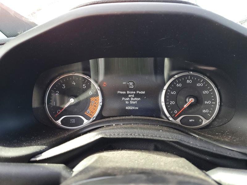 2019 Jeep Renegade VIN ZACNJBC10KPK08750 COPART salvage auction — ROLLOVER, Oh - Cert Of Title-Salvage, sold $125 on 2026-08-20 (photo 9)