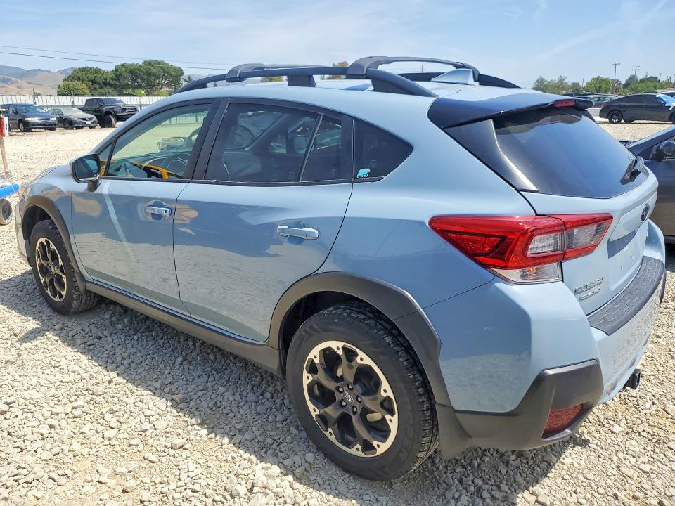 2022 Subaru Xv VIN JF2GTACC9N9218685 COPART salvage auction — HAIL, CA - SALVAGE CERTIFICATE, sold $2,250 on 2026-07-28 (photo 2)