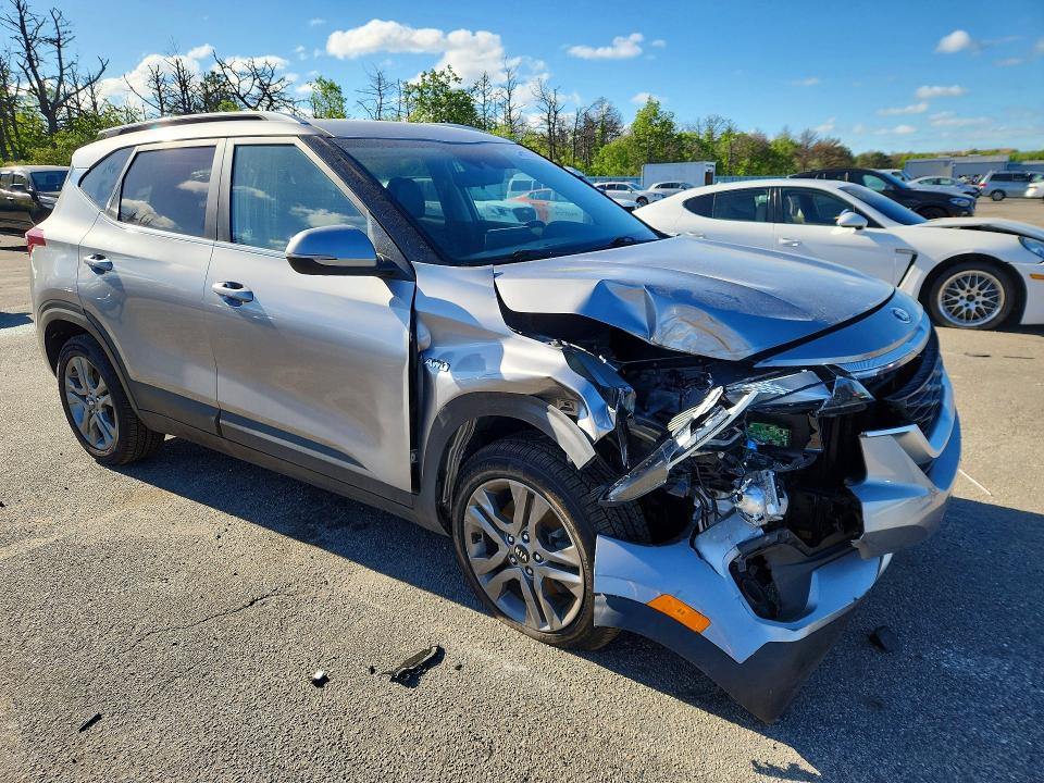 2021 Kia Seltos VIN KNDEUCAA6M7125312 COPART salvage auction — FRONT END, Ny - Mv-907A Salvage Certificate, sold $4,250 on 2026-07-13 (photo 4)