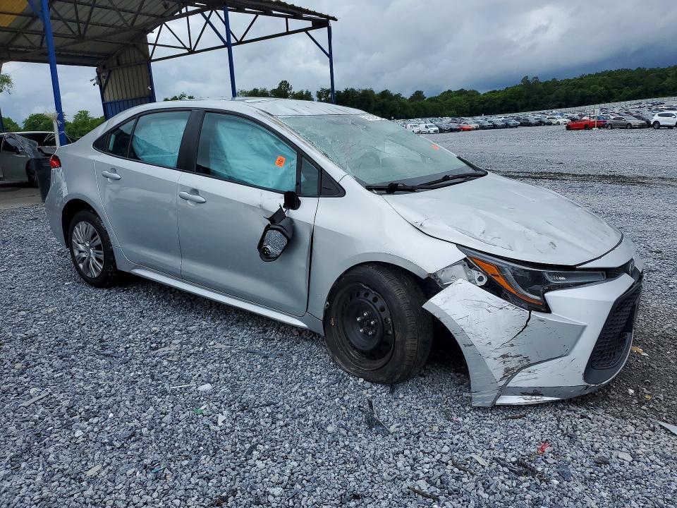 2022 Toyota Corolla VIN 5YFEPMAE2NP370012 COPART salvage auction — ROLLOVER, Ga - Cert Of Title-Salvage, sold $3,100 on 2026-07-09 (photo 4)