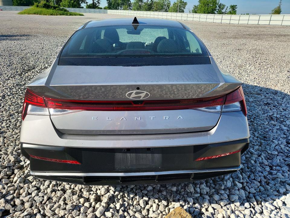 2025 Hyundai Elantra VIN KMHLS4DG0SU912382 COPART salvage auction — FRONT END, Fl - Certificate Of Destruction, sold $3,700 on 2026-07-13 (photo 6)