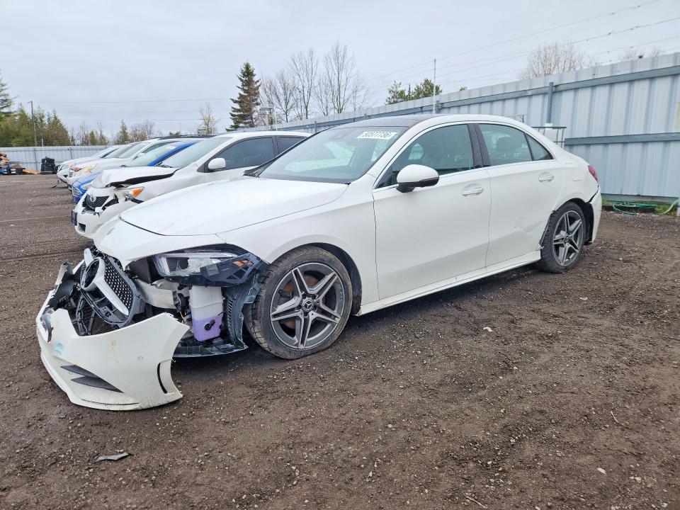 2022 Mercedes-benz A-klasse VIN W1K3G4FB3NJ330649 — COPART salvage auction photo