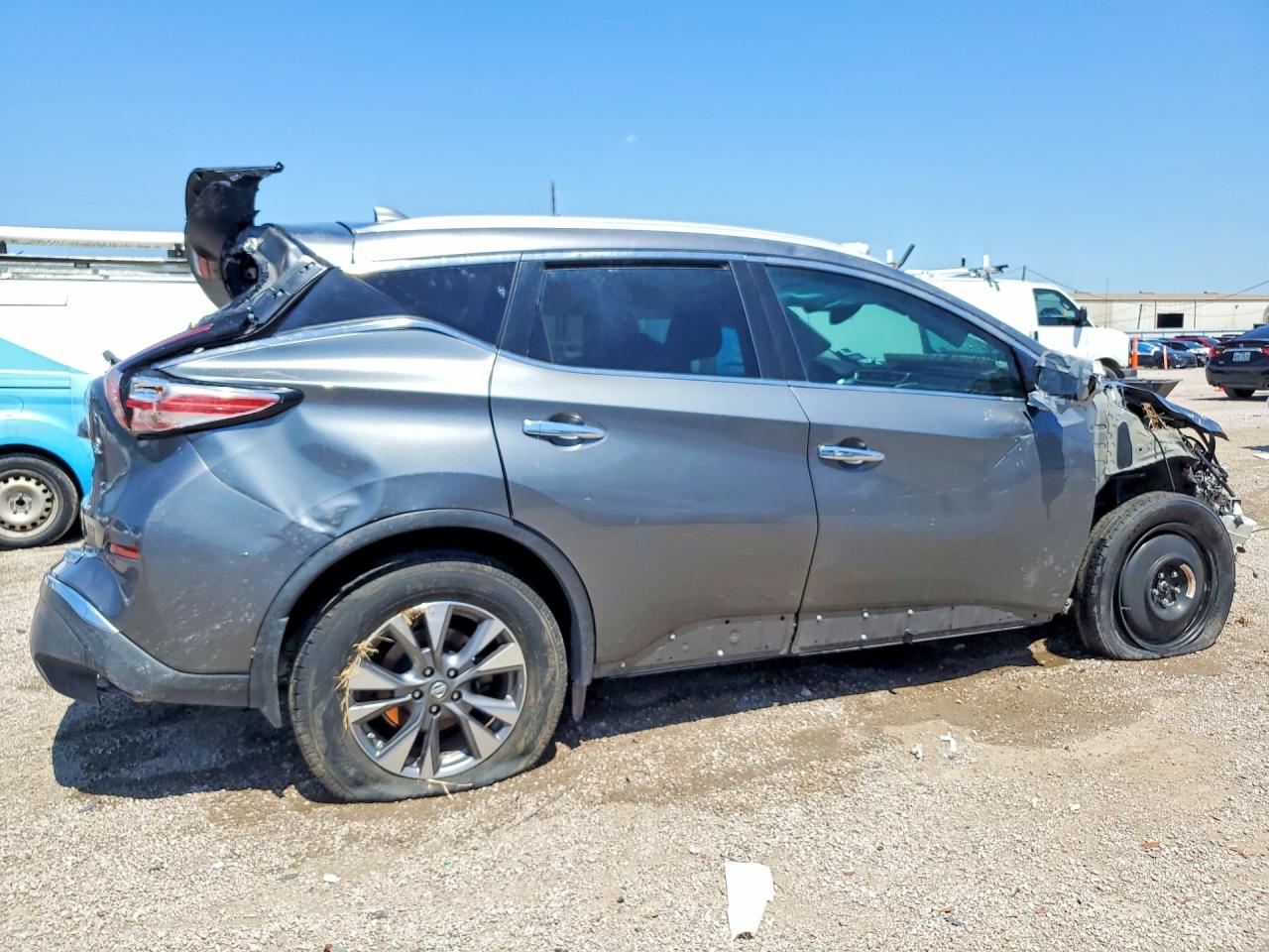 2017 Nissan Murano VIN 5N1AZ2MG4HN137062 COPART salvage auction — Front End, TX - CERTIFICATE OF TITLE, sold $350 on 2026-07-02 (photo 3)