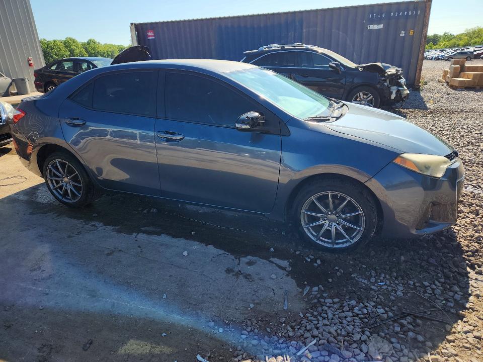 2015 Toyota Corolla VIN 5YFBURHEXFP332947 COPART salvage auction — HAIL, Wi - Certificate Of Title, sold $2,350 on 2026-07-20 (photo 4)