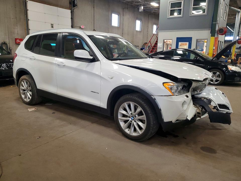 2014 BMW VIN 5UXWX9C55E0D16097 COPART salvage auction — FRONT END, Mn - Cert Of Title-Prior Salvage, sold $1,850 on 2026-07-07 (photo 4)